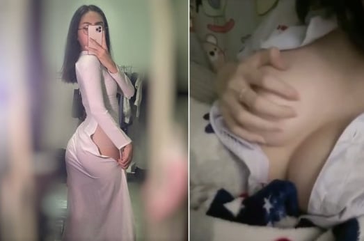 Chịch nhau với một nữ sinh dâm dục trong áo dài